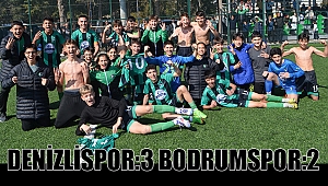 Denizlispor U14’te Bodrum’u son saniyede vurdu